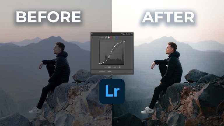 how to use curve tool in lightroom